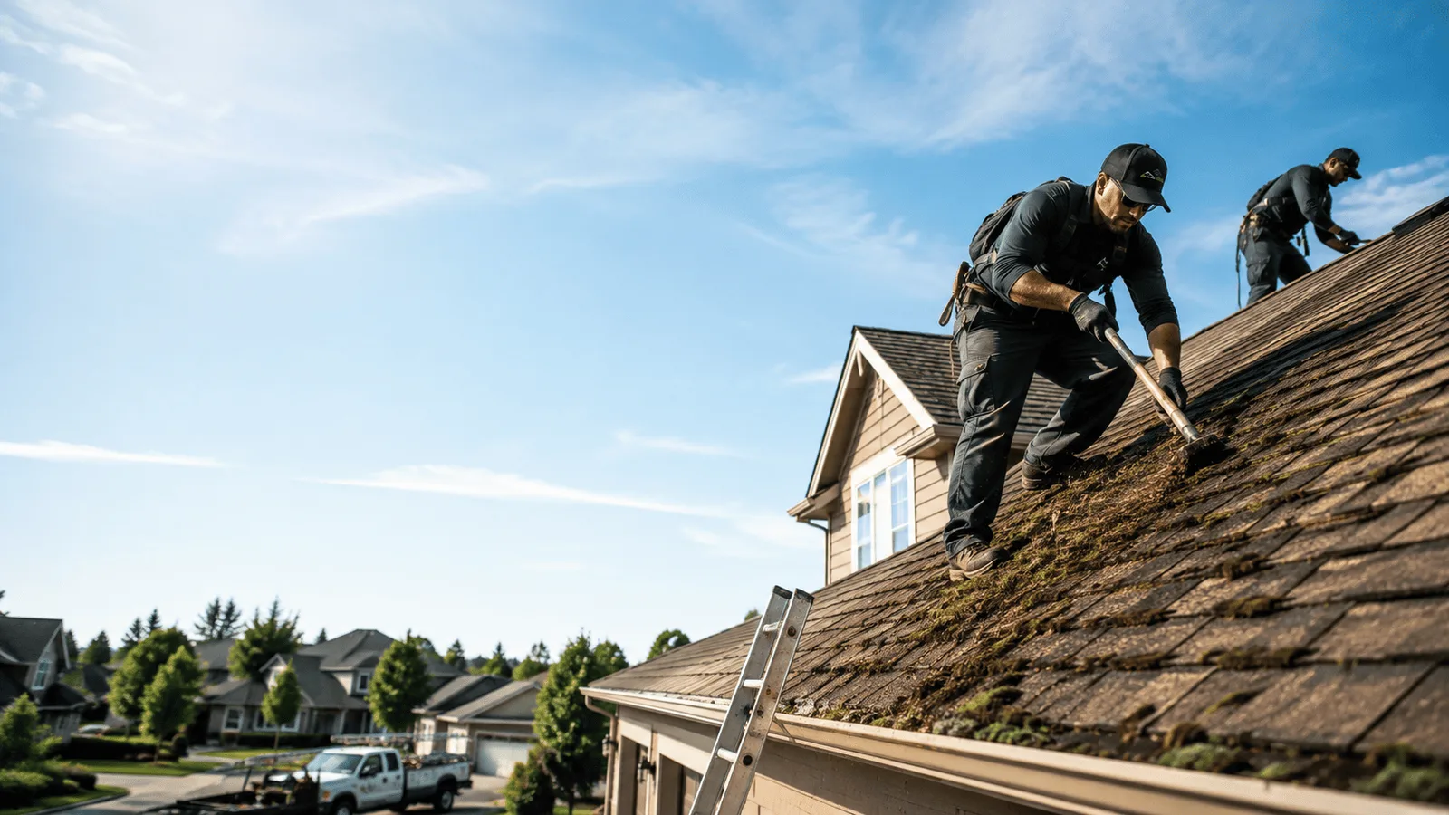 Roof Moss Removal in Wright, AR near me